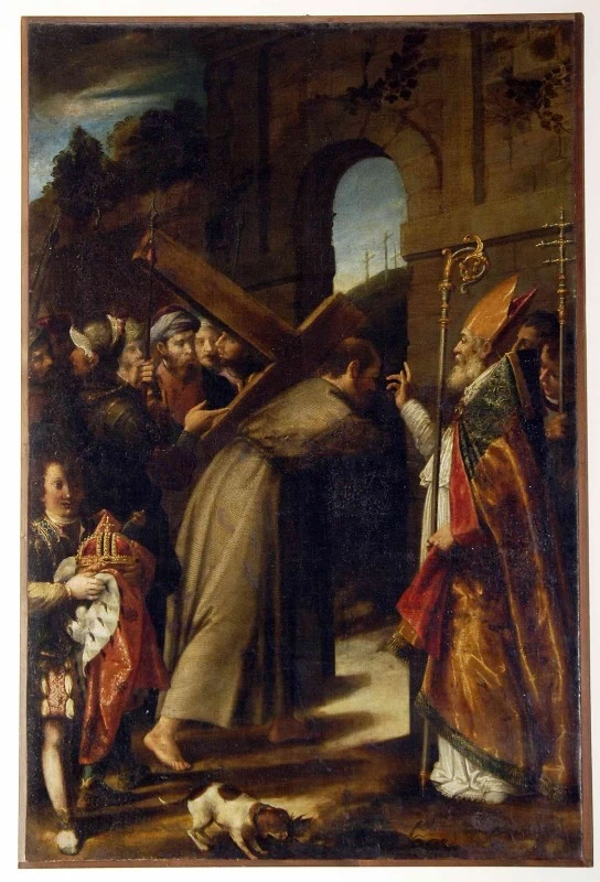 Aurelio Lomi - Eraclio riporta la croce a Gerusalemme